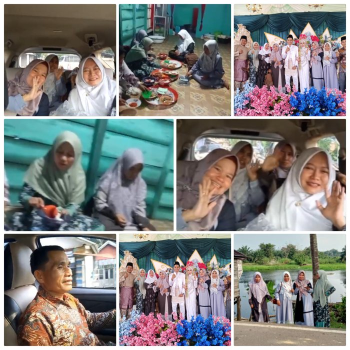 Guru MIN 2 Muaro Jambi Hadiri Pernikahan di Desa Tanjung