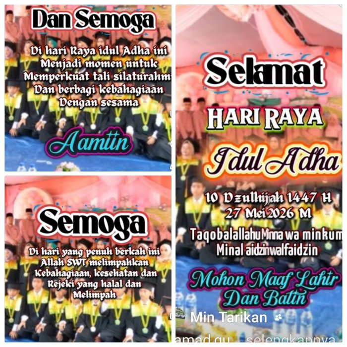 MIN 2 Muaro Jambi Sampaikan Ucapan Idul Adha 1447 H