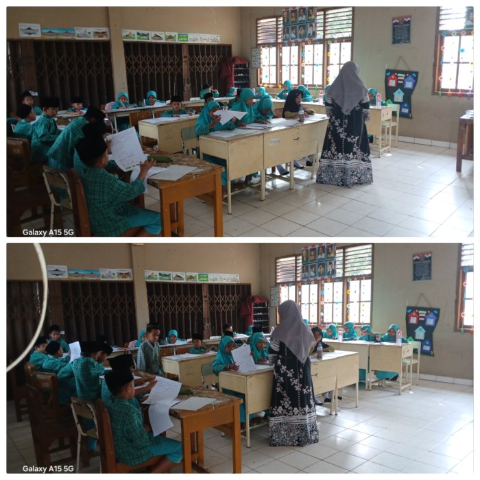 Siswa Kelas 3A Madrasah Hebat Tertib Jalani Ujian Semester Siswa Kelas 3A Madrasah Hebat Tertib Jalani Ujian Semester