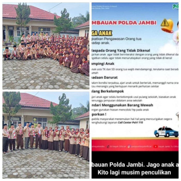 MIN 2 Muaro Jambi Sampaikan Imbauan dari Polda Jambi