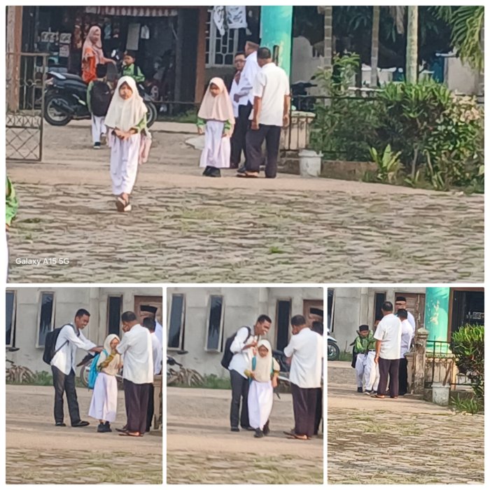  Siswa MIN 2 Muaro Jambi Dapat Sambutan Dari Kepala Madrasah