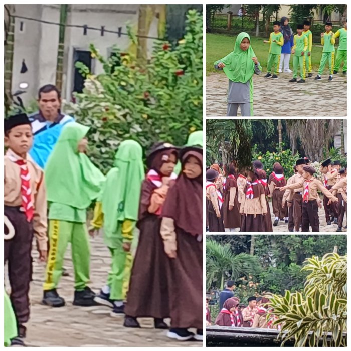 Guru Wali Kelas Dampingi Siswa dalam Kegiatan Senam Guru Wali Kelas Dampingi Siswa dalam Kegiatan Senam