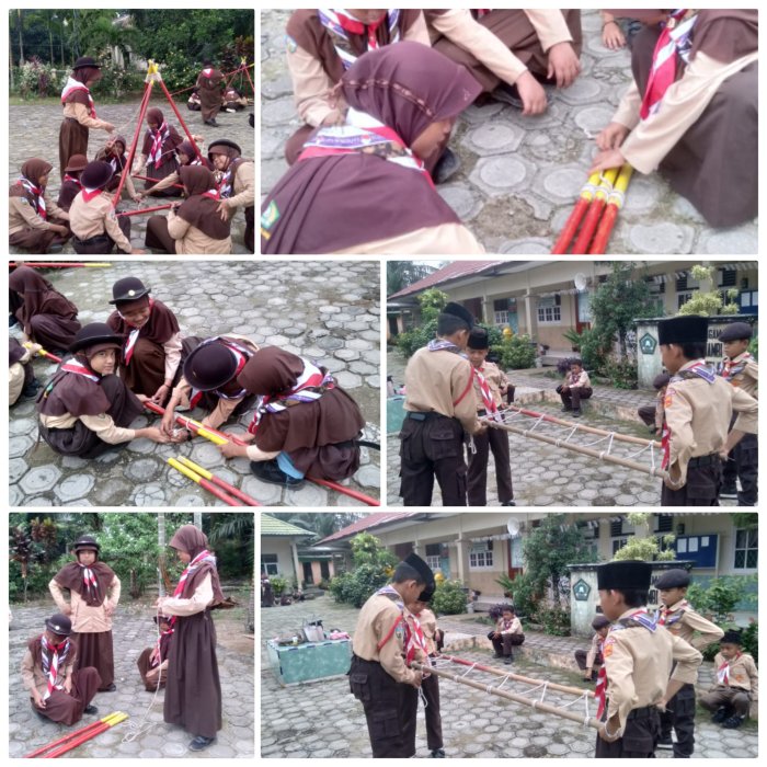 Siswa MIN 2 Muaro Jambi Tingkatkan Prestasi Lewat Pramuka