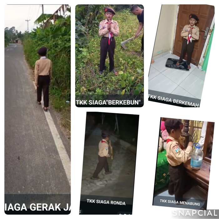 Kenzi Siswa MIN 2 Muaro Jambi Ikuti Uji TKK Pramuka Siaga