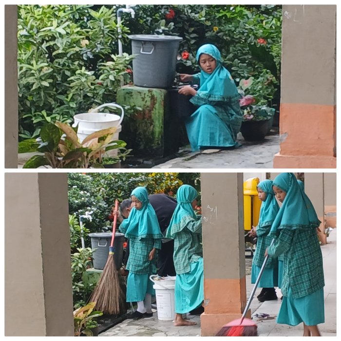 Siswa MIN 2 Muaro Jambi Gelar Piket Jumat Berkah Siswa MIN 2 Muaro Jambi Gelar Piket Jumat Berkah
