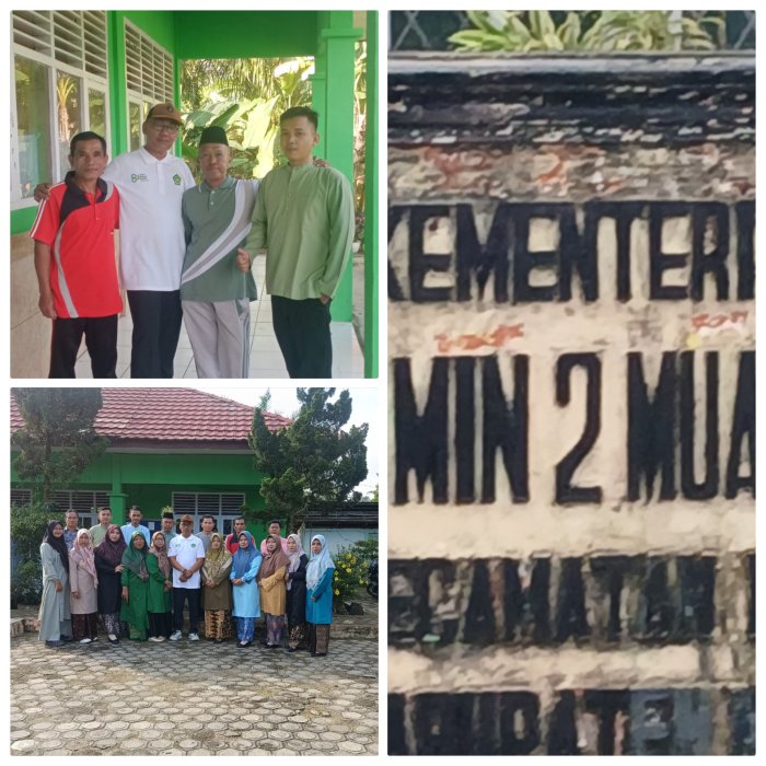 Perpisahan H.Haruna Dan Guru MIN 2 Muaro Jambi Ditutup dengan Foto Bersama