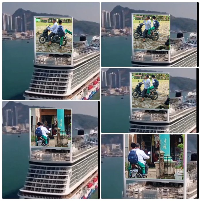 Zamroni Staf MIN 2 Muaro Jambi Antar Siswa Kelas 4 Yang Sakit Pulang ke Rumah