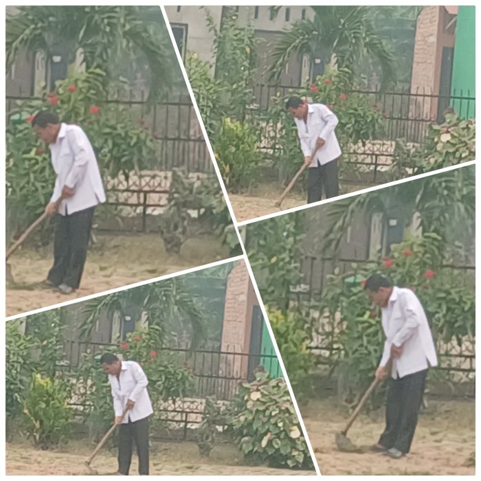 wali kelas 5 min 2 Muaro Jambi, bersih rumput cuaca berkabut asap wali kelas 5 min 2 Muaro Jambi, bersih rumput cuaca berkabut asap