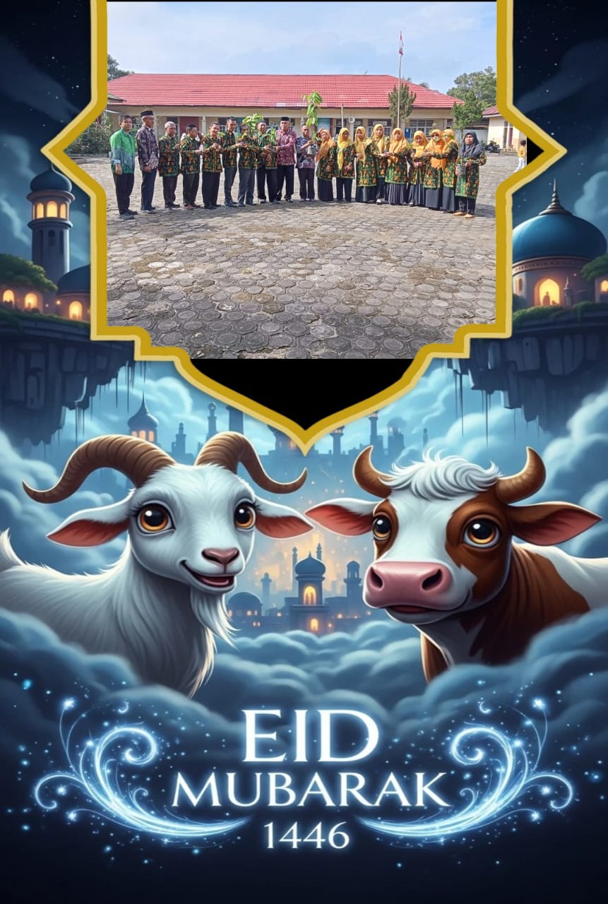 MIN 2 MUARO JAMBI MENGUCAPKAN SELAMAT IDUL ADHA 1446 H.