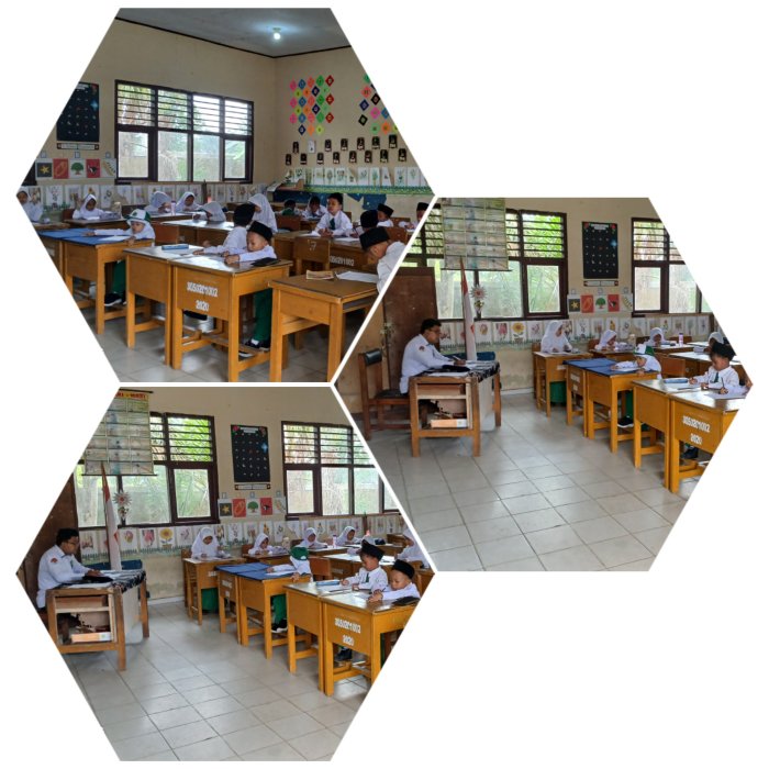 Askuri Awasi Ujian Hari Keenam di MIN 2 Muaro Jambi Berjalan Lancar