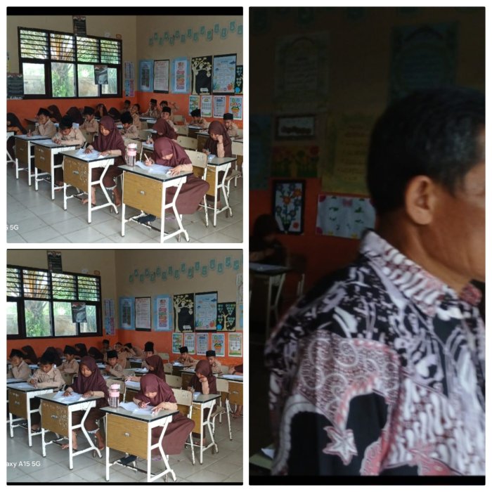Hari Keempat Asesmen Sumatif di  Min 2 Desa Tarikan Berlangsung Lancar