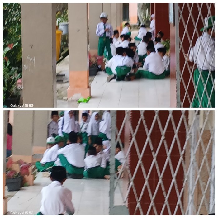 Siswa MIN 2 Muaro Jambi Jalani Aktivitas Pagi Jelang Ujian