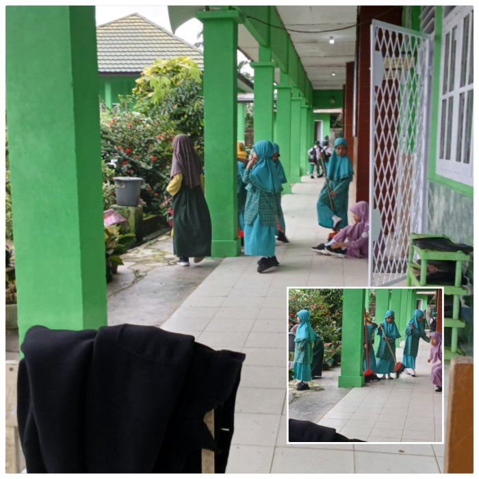 Siswa MIN 2 Muaro Jambi Laksanakan Piket Bersama Siswa MIN 2 Muaro Jambi Laksanakan Piket Bersama