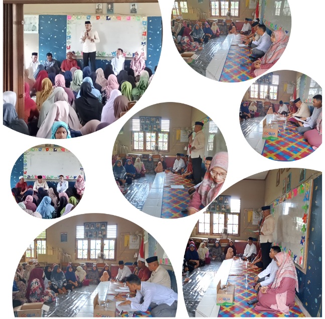 Waka Dan Bendahara Dampingi Kamad MIN 2 Muaro Jambi Gelar Rapat Komite Bahas Mutu Pendidikan