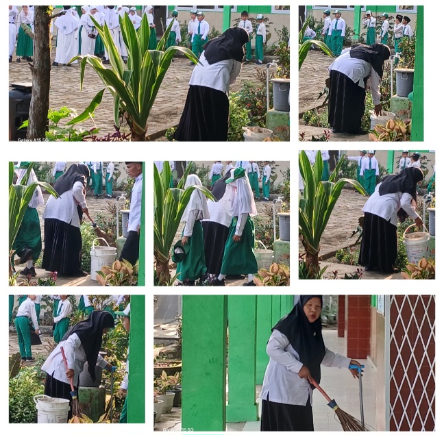 Waka Kurikulum MIN 2 Muaro Jambi Adakan Bersih-Bersih Sambut Upacara Bendera Waka Kurikulum MIN 2 Muaro Jambi Adakan Bersih-Bersih Sambut Upacara Bendera