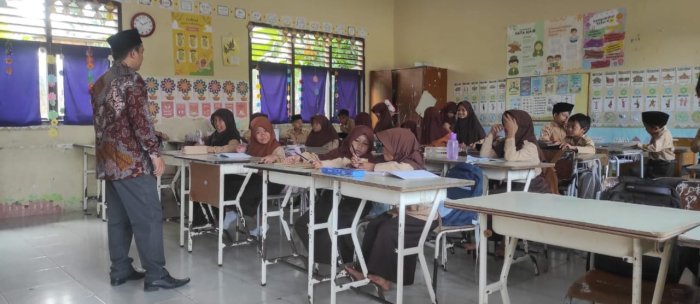 MIN 2 Muaro Jambi Gelar AMBK, Siswa Antusias Ikut Serta