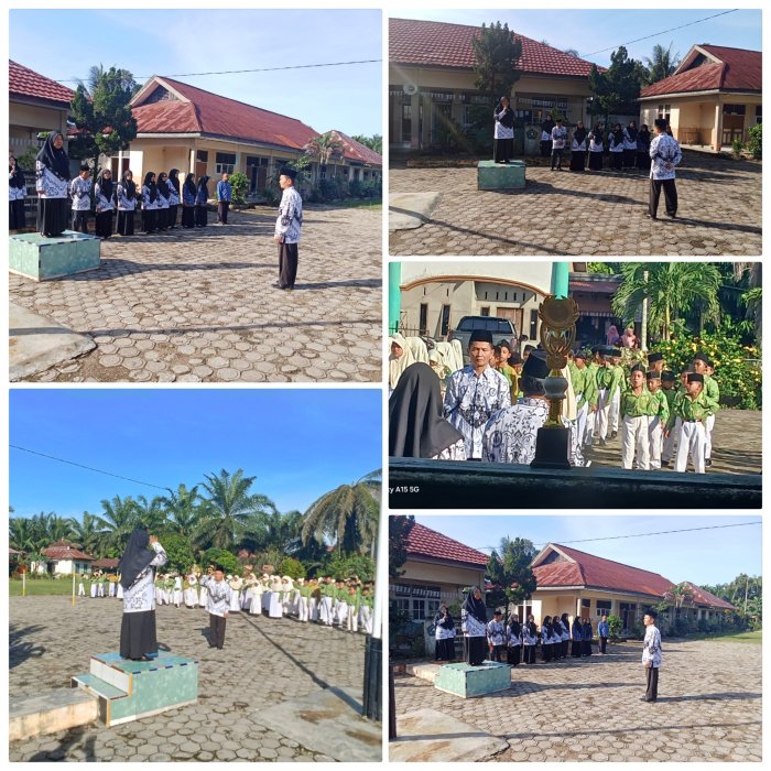 MIN 2 Muaro Jambi Gelar Apel Hari Guru Nasional ke-80