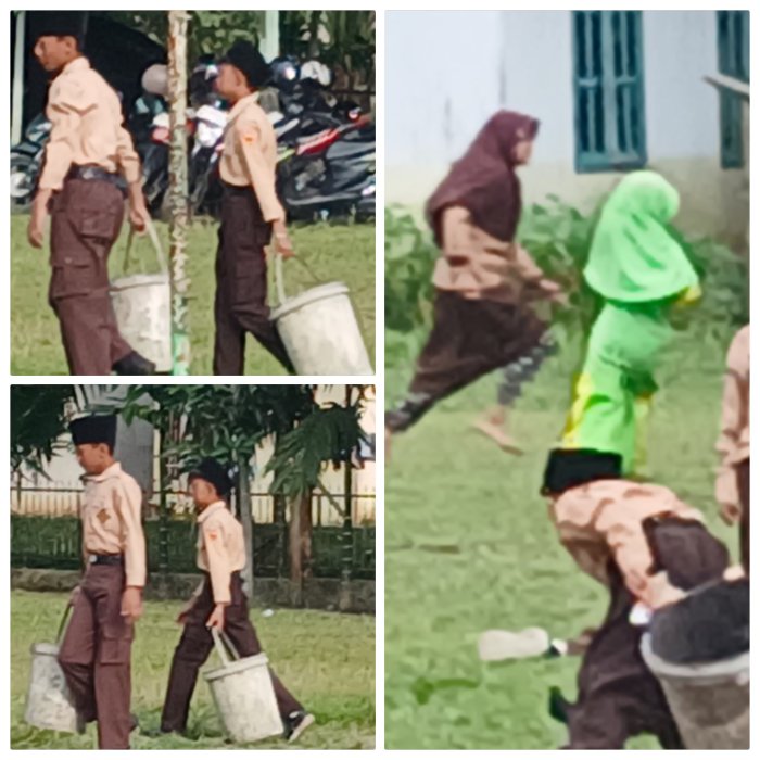 Siswa MIN 2 Ajak Masyarakat Jaga Kebersihan Lingkungan