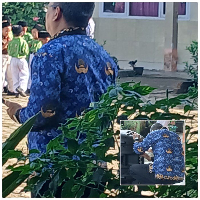 Herizansyah Siapkan Audio untuk Apel Hari Guru di MIN 2 Muaro Jambi Herizansyah Siapkan Audio untuk Apel Hari Guru di MIN 2 Muaro Jambi