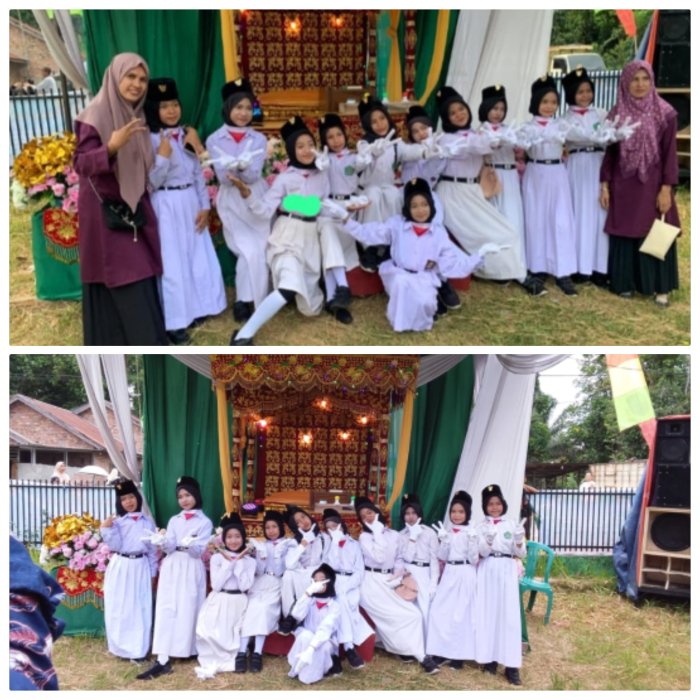 Paskibra MIN 2 Muaro Jambi Meriahkan Festival Anak Saleh