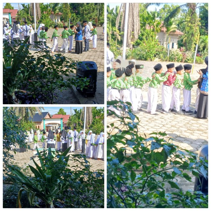 Hari Guru Ke-80 di MIN 2 Muaro Jambi Dimeriahkan Tradisi Salaman