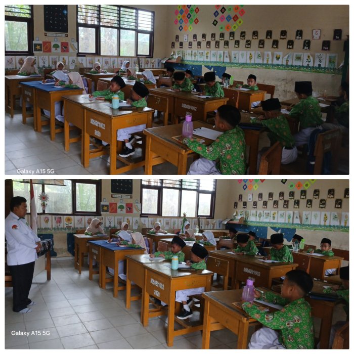 Askuri Berikan Pembekalan Ujian untuk Siswa Kelas 1A