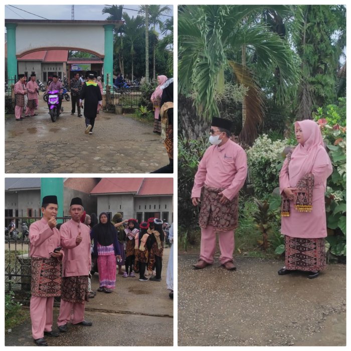 MIN 2 Muaro Jambi Siapkan Penyambutan Tamu Tasyakuran