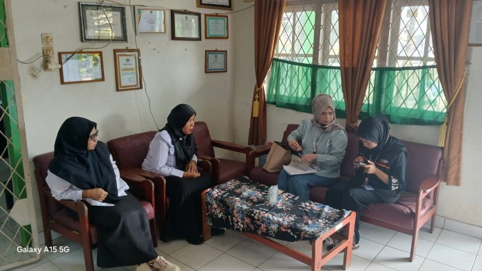 Petugas BPS Muaro Jambi Kunjungi MIN 2 Bahas Pendataan Siswa Madrasah