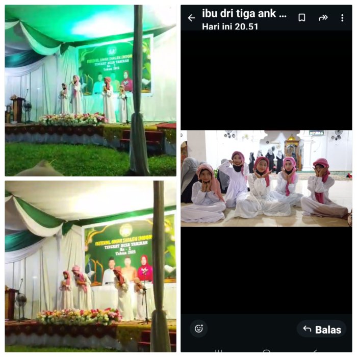 Alika Salsabilla Meriahkan Lomba FASI Bersama Kafilah RT 12