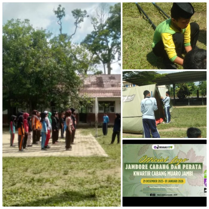 Fitrah dan Khanza Ikuti Latihan Jelang Jambore Cabang