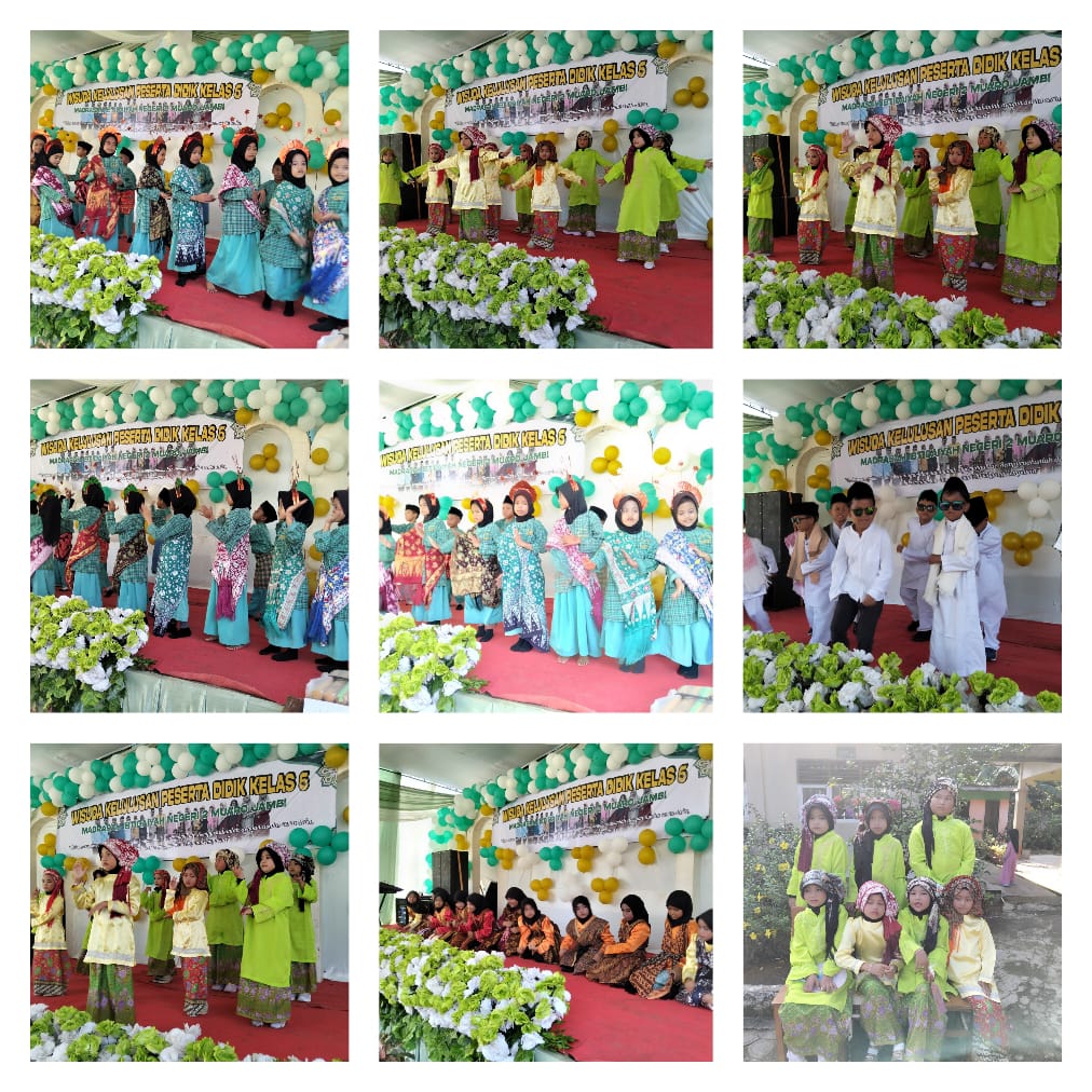 KEBERANIAN SISWA MIN 2 MUARO JAMBI SAAT TAMPIL DIATAS PENTAS.