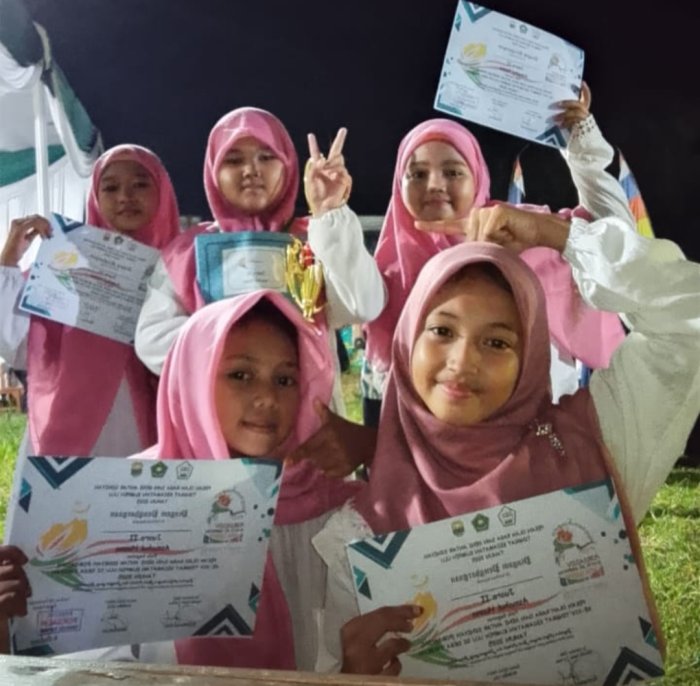 Lima Siswa MIN 2 Muaro Jambi Raih Juara Porsadin 2025
