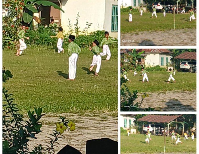 Permainan Polisi dan Pencuri Meriahkan MIN 2 Muaro Jambi