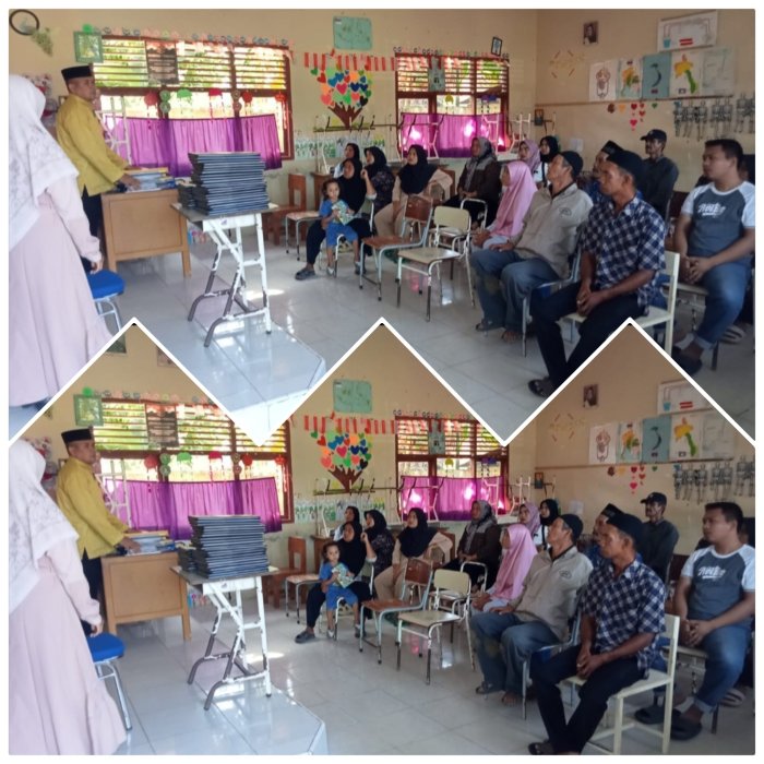 Kamad MIN 2 Muaro Jambi Gelar Arahan Untuk Wali Murid  Kelas 6 Jelang Penyerahan Rapor