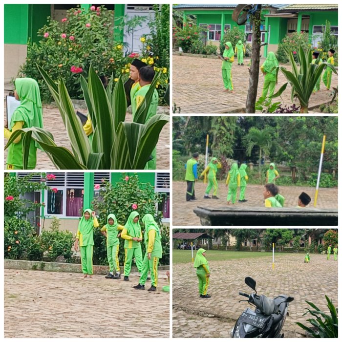 Punis Arifin Latih Siswa 5B Jadi Petugas Upacara Bendera Punis Arifin Latih Siswa 5B Jadi Petugas Upacara Bendera