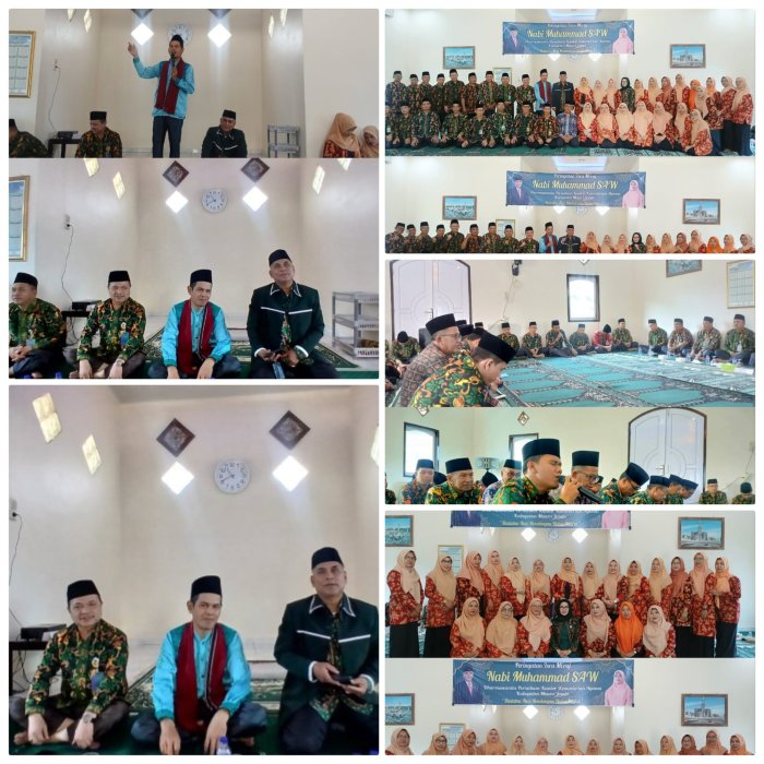 Hamdi, SPdI,Kamad Min 2 Muaro Jambi Mengikuti Acara Isra Miraj Nabi Muhammad SAW