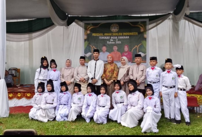 Kepala Desa Apresiasi Paskibra MIN 2 Muaro Jambi