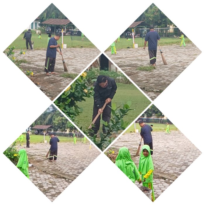 MIN 2 Muaro Jambi Bangun Lapangan Bulu Tangkis Baru MIN 2 Muaro Jambi Bangun Lapangan Bulu Tangkis Baru