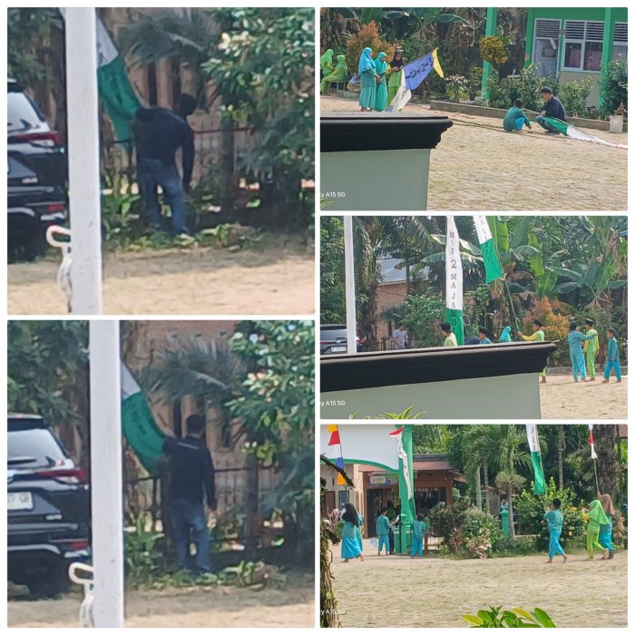 Guru dan Siswa MIN 2 Muaro Jambi Rayakan HUT RI ke-81