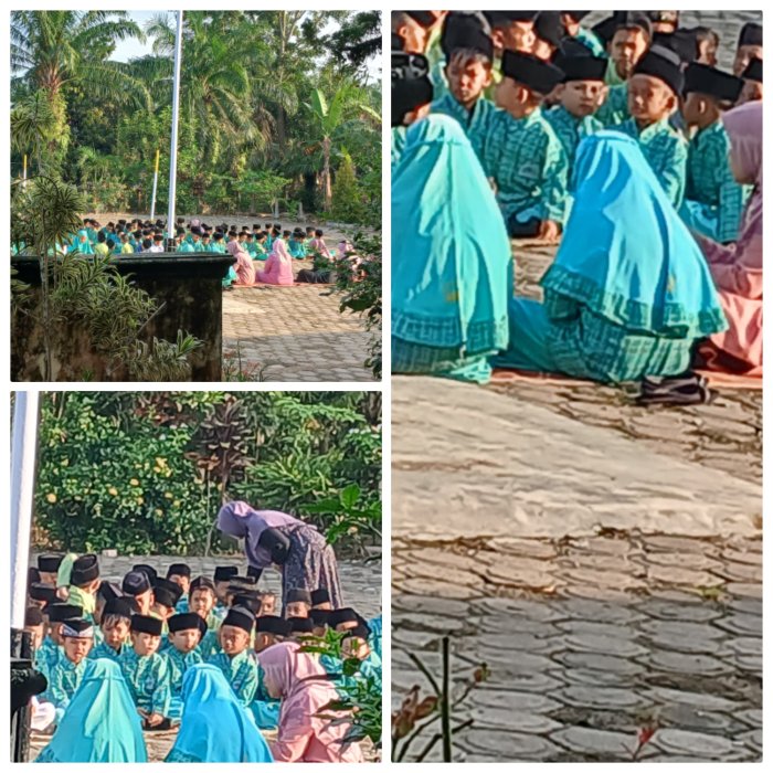 Guru Piket Dampingi Pembacaan Yasin di MIN 2 Muaro Jambi Guru Piket Dampingi Pembacaan Yasin di MIN 2 Muaro Jambi