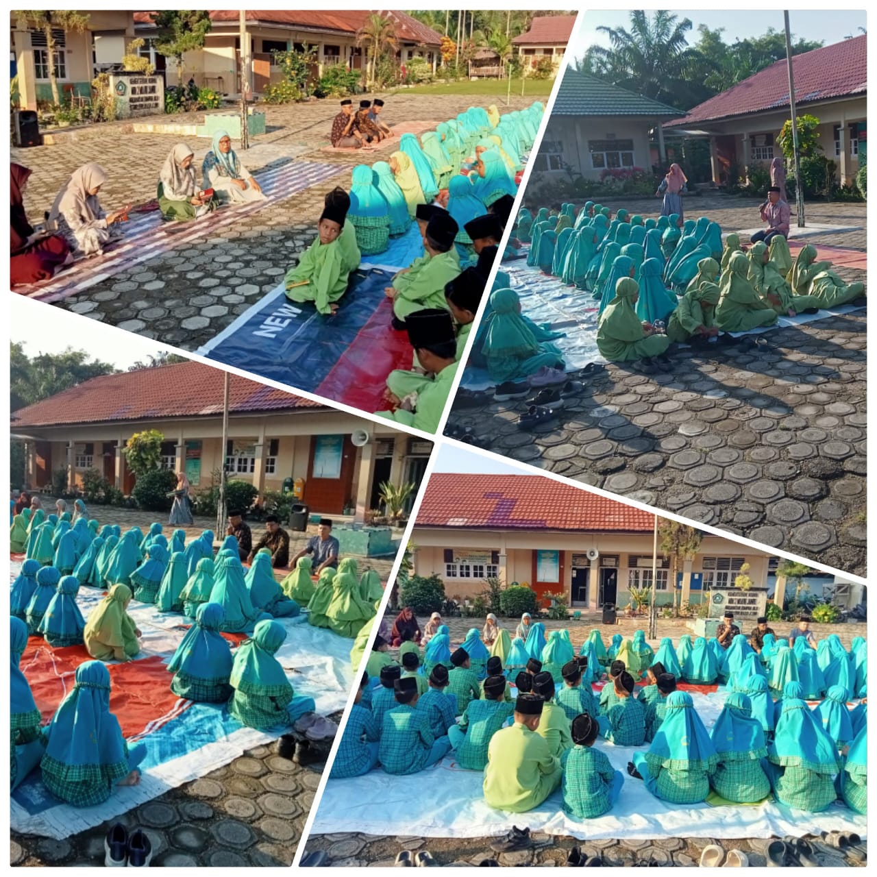 MIN 2 MUARO JAMBI MELAKSANAKAN YASINAN KEPADA ALMARHUMAH IBUNDA DARI KASI PENDIDIKAN MADRASAH, BERJALAN KHIDMAT