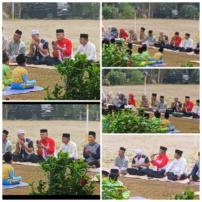 Wali kelas dan Guru Senior Dampingi Kepala MIN 2 Muaro Jambi Hadiri Bacaan Yasin
