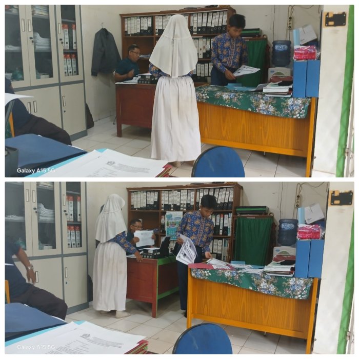 Dua Siswa Smp N 4 MuaroJambi Legalisasi Ijazah di MIN 2 Muaro Jambi