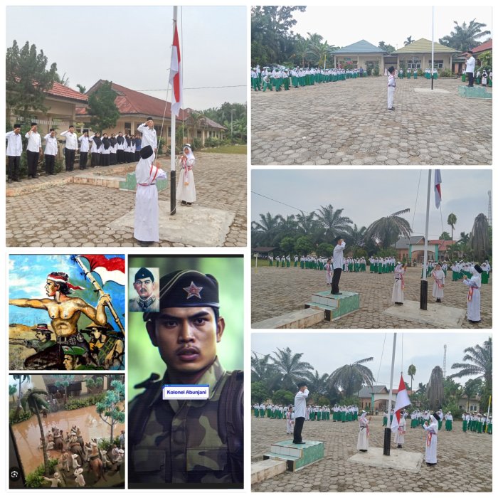 Guru SKI Ajak Siswa Jaga Kebersihan di Hari Pahlawan