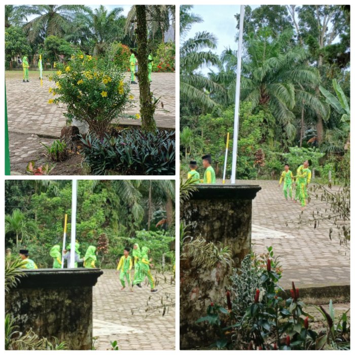 Siswa kelas 6 Min 2 Muaro Jambi Manfaatkan Belajar DiLuar Kelas