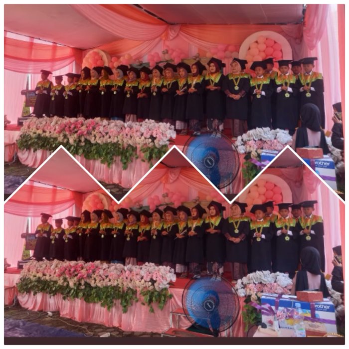 Photret Pelepasan Siswa Angkatan 30 MIN 2 Muaro Jambi Berjalan Lancar