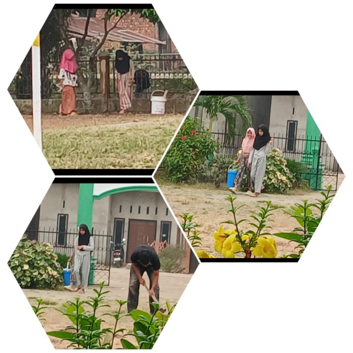 Adit,petugas PAS Service ,Dampingi siswa Min 2 Muaro Jambi buang sampah Rumput. Adit,petugas PAS Service ,Dampingi siswa Min 2 Muaro Jambi buang sampah Rumput.