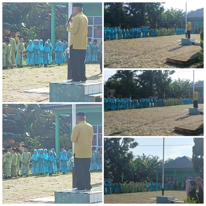 Kepala MIN 2 Muaro Jambi Beri Sambutan Jelang Pembagian Rapor