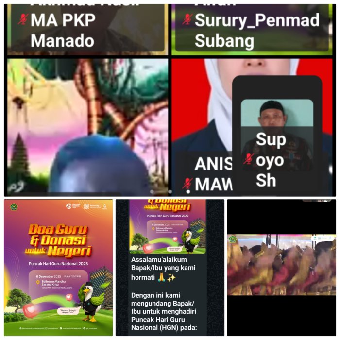 Staf MIN 2 Muaro Jambi Ikuti Puncak Hari Guru Nasional 2025