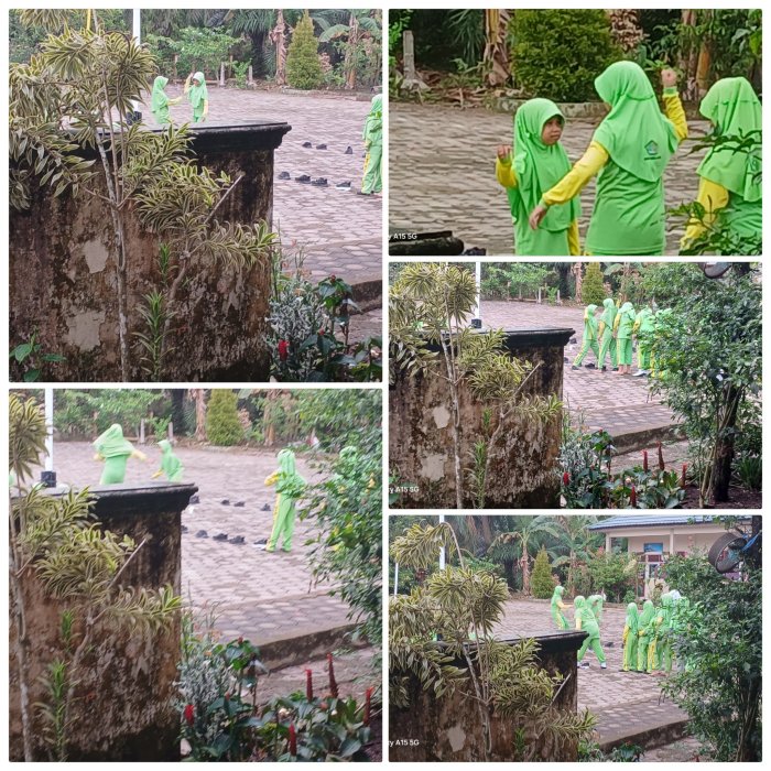 Siswa Min 2 Muaro Jambi Ikuti Permainan Tradisional